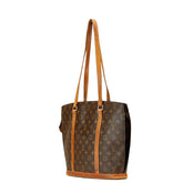 ルイ ヴィトン モノグラム バビロン トートバッグ ショルダーバッグ M51102 ブラウン PVC レザー レディース LOUIS VUITTON 【中古】